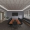 Ekena Millwork 39W x 39H x 14T Small Olivia Decorative Fretwork Wood Ceiling Panels, Red Oak CELW39X39X0250OLVRO - alternate 4